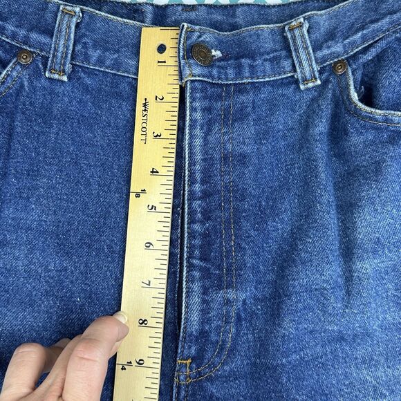 Vintage 1970s Levi's 25035 0214 Made in USA Jean Women Size 12 Blue ( 28x26 ) - Picture 11 of 16